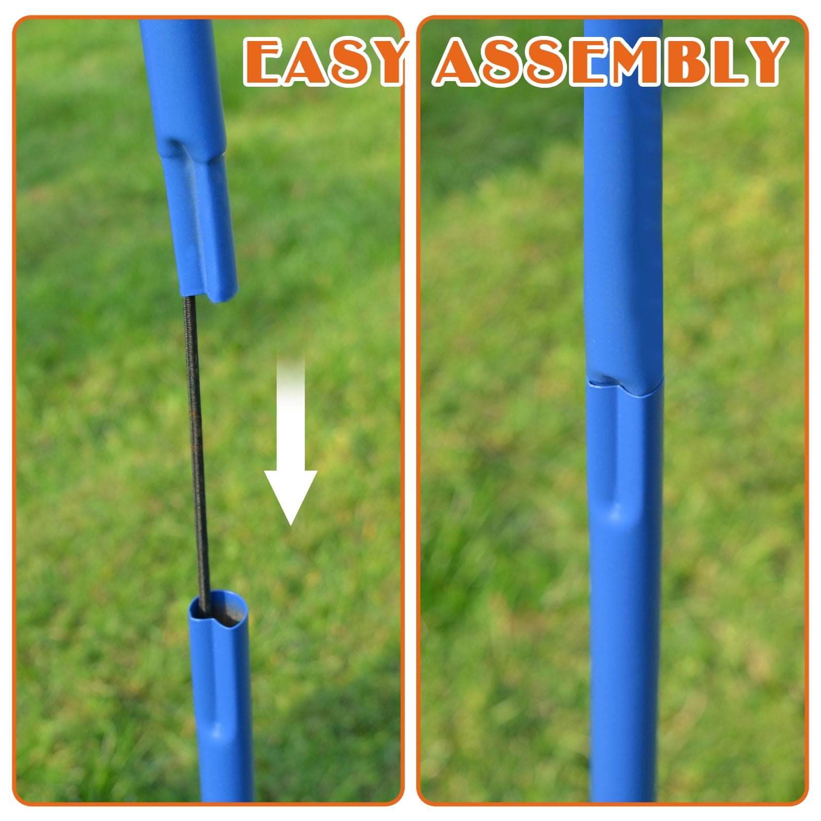 LARGE Volleyball Badminton Tennis Net Portable Training Beach with carrying bag STAND