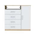 thumbnail image 2 of FM FURNITURE Carolina Four Drawer Dresser Single Door, 2 of 6