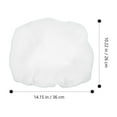 thumbnail image 2 of HIAKDOFT Stretch Bench Protective Cover White Polyester for Home 1Pack, 2 of 7
