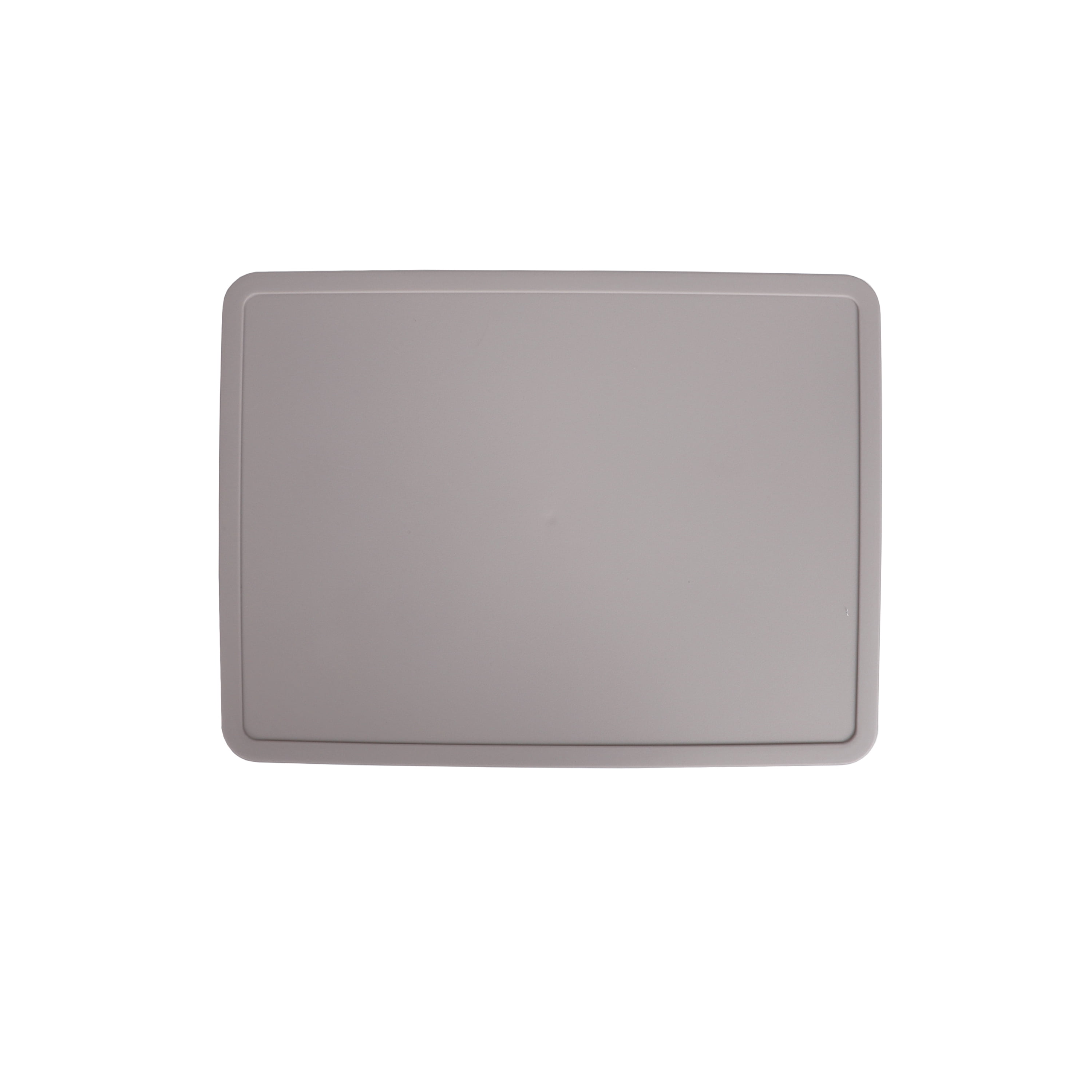 Plastic Bendable Storage Box with Lid, 14.05" x 10.5" x 8.54", Light Gray, The Storage Editions Plastic, Adult Use