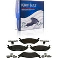 thumbnail image 7 of Detroit Axle - 5 Lugs Front & Rear Disc Rotors Brake Pads + Rear Brake Calipers Replacement for Dodge Ram 1500 Durango Aspen - 10pc Set Fits select: 2013-2014 RAM 1500 ST, 2015-2017 RAM 1500 SLT, 7 of 7