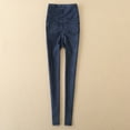 thumbnail image 5 of Leesechin Maternity Leggings Pregnancy Skinny Trousers Jeans Over The Pants Elastic, 5 of 9