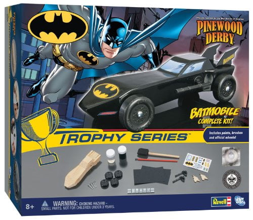 Revell Pinewood Derby Batman Batmobile Racer Kit PINECAR Rmxy9449 Boy Scouts for sale online 