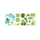 thumbnail image 2 of Animals Wall Sticker,Bathtub Wall Decoration Reflective Stickers For Children's Bedroom, 2 of 5