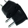 thumbnail image 3 of GJX Socket Plug Adapter Europe EU Euro to US Travel Charger AC Power Converter 2PCS (Black), 3 of 4
