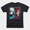 thumbnail image 2 of Vintage Jujutsu Kaisen Gojo And Sukuna Energy Clash T-Shirt Sizes S-5Xl GooGate, 2 of 5