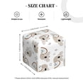 thumbnail image 2 of Rateoe Cartoon Koala Pattern Tissue Box Cover, Modern Square Decorative Leather Facial Paper Case Organizer Holder Dispenser 5X5X5'', 2 of 8