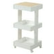 thumbnail image 2 of Estante De Almacenamiento Rodante, Organizador Móvil Multifuncional, Gran Capacidad Ajustable Para Dormitorio, 2 of 7