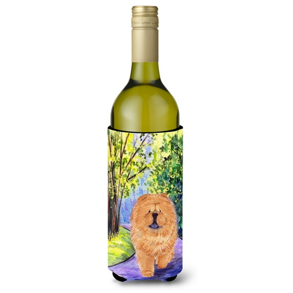 Caroline's Treasures SS7003LITERK Chow Chow Wine Bottle Hugger, Wine Bottle, multicolor