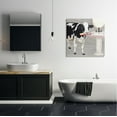 thumbnail image 2 of The Stupell Home Decor Collection Bath Time For Cows at Sink Canvas Wall Art, 2 of 6