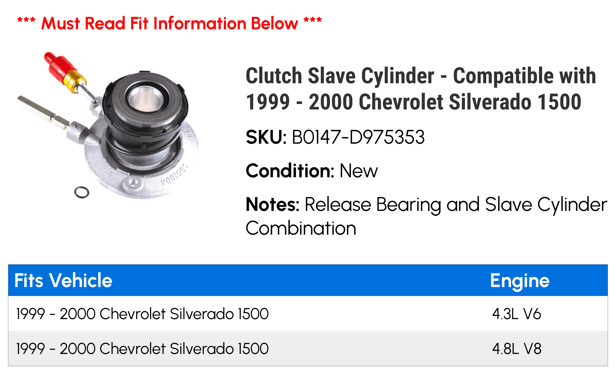 UF STAGE 2 CLUTCH KIT+SLAVE fits 1999-2001 CHEVY SILVERADO GMC SIERRA 1500 4.3L
