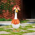 thumbnail image 5 of RBCKVXZ Halloween Goose Outfit Witch Lawn Porch Goose Clothes Fall Halloween Goose Costume for 23" Geese Outdoor Patio Yard Lawn Decoration, 5 of 5
