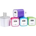 thumbnail image 2 of FEFEDFAA-USB Wall Plug, Single Port Fast Charging Block 5Pack USB Charging Plug Cube Wall Adapter Compatible iPhone 17 Pro Max Air 16 Plus 15 14 13 12 11 X,Samsung Galaxy S25Ultra A17 5G A54 A16 S24, 2 of 4