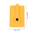 thumbnail image 2 of Felt Pullout Key Case Car Key Organize Pouch with Drawstring for Home Office Car Key, Yellow, 2 of 5