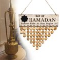 thumbnail image 3 of Advancent Lasser Bairam calendario de estilo musulmán recordatorio de colgante decoración de pared tablero de decoraciones DIY suministros Decoración del hogar JM01086 Advancent HA011598-02, 3 of 6