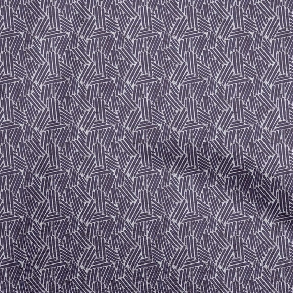 oneOone Viscose Jersey Purple Fabric Abstract Diy Clothing Quilting Fabric Print Fabric By Yard 60 Inch Wide