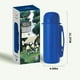thumbnail image 2 of Frasco de vacío Billuyoard botella de agua acero inoxidable aislamiento doble pared azul, 2 of 6