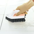 thumbnail image 4 of 2-in-1 Hard Bristle Crevice Brush - Heavy-Duty Bathroom/Toilet Cleaning Tool for Floors & Wall Corners (61.8" Handle), 4 of 6