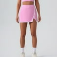 thumbnail image 4 of MOMOJIA High Waist Yoga Skort Breathable Spandex Mini Skirt Build in Shorts For Workout, 4 of 16