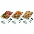 Disposable Aluminum Chafing Dish Buffet Party Set 24PC For All Events