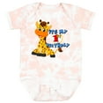 thumbnail image 3 of Inktastic 1st Birthday Giraffe Boys or Girls Baby Bodysuit, 3 of 5