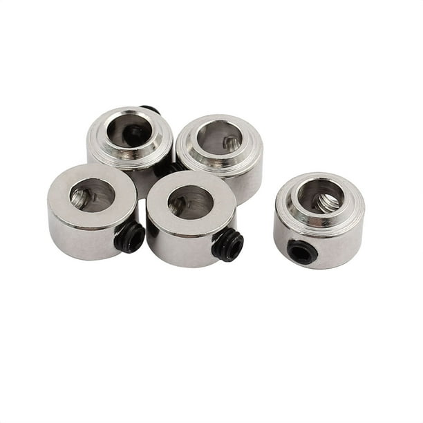 5 Pcs RC Airplane Landing Gear Wheel Stoppers 4mm Inner Dia 8x5