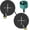 Black, variant on TV Wire Hider Kit for Wall Mount TV, White in Wall Cable Management Kit, Includes 2 Pass Throughs and Hole Saw Drill Attachment for Easy Install