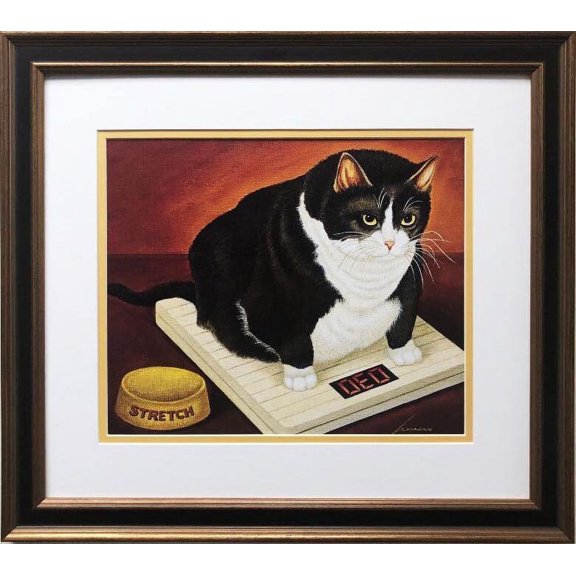 Lowell Herrero "Stretch Kelly" New FRAMED Americana Art Generic