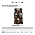 thumbnail image 4 of Naloa Butterfly Skull Basketball Jersey Reversible Men's Mesh Athletic Sports Shirts Training Practice S-4XL3X-Large, 4 of 6