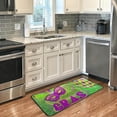 thumbnail image 4 of Coolnut Mardi Gras Kitchen Rug, 39"x20" Anti Fatigue Non-Slip Bath Rug, Entryways Runner Comfort Mat for Kitchen Washroom Bedroom, 4 of 7