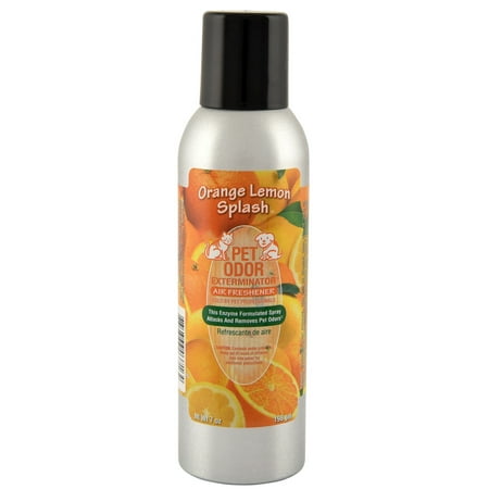 **Pet Odor Exterminator Spray, Orange Lemon Splash, 7 oz**