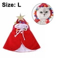 thumbnail image 2 of Pet Christmas Costume Puppy Xmas Cloak,for Cats And Dog, 2 of 5