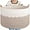 Brown, variant on 125L Extra Large Blanket Basket, 25" x 16", Jumbo Laundry Hamper, Cotton Rope Basket with Handles for Living Room,Baby Toy Storage Bins, Brown