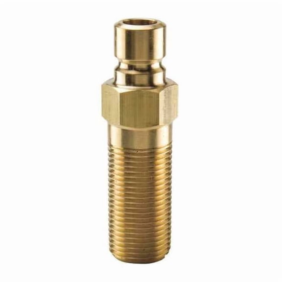 Parker Quick Connect,Plug,3/8",1/8"-27 PN351-25