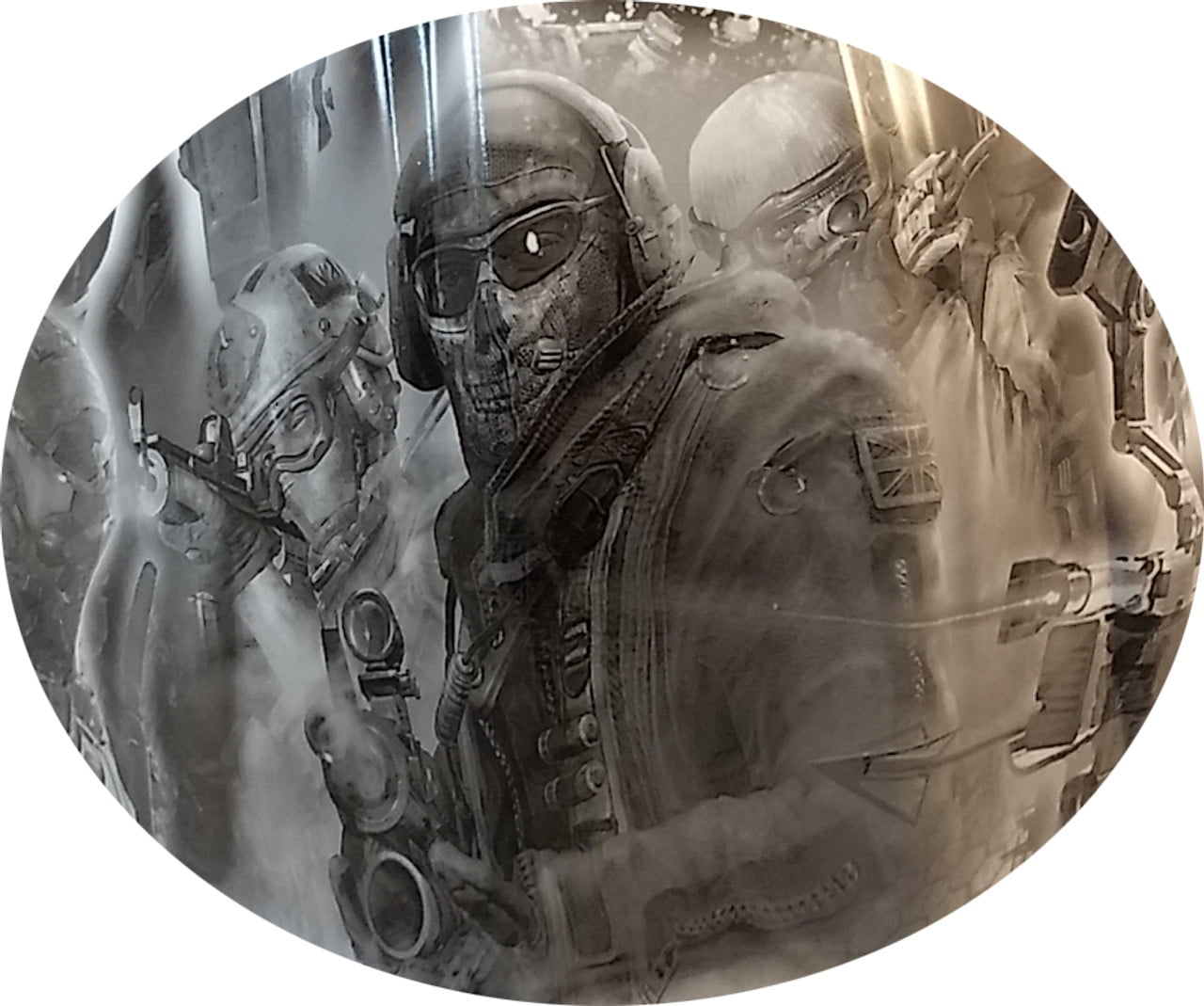 Modern Soldier Hydro Dipped Hard Hats Full Brim Design with 4 Pt Suspension