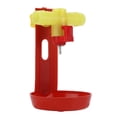 thumbnail image 1 of <p>Chicken Waterer Hanging Cups Chicken Drinker Hanging Cups Chicken Drinking Cup Chicken Waterer 10 Set Chicken Drinking Cups Automatic Poultry Nipple Waterer Hanging Cup Farm, 1 of 7