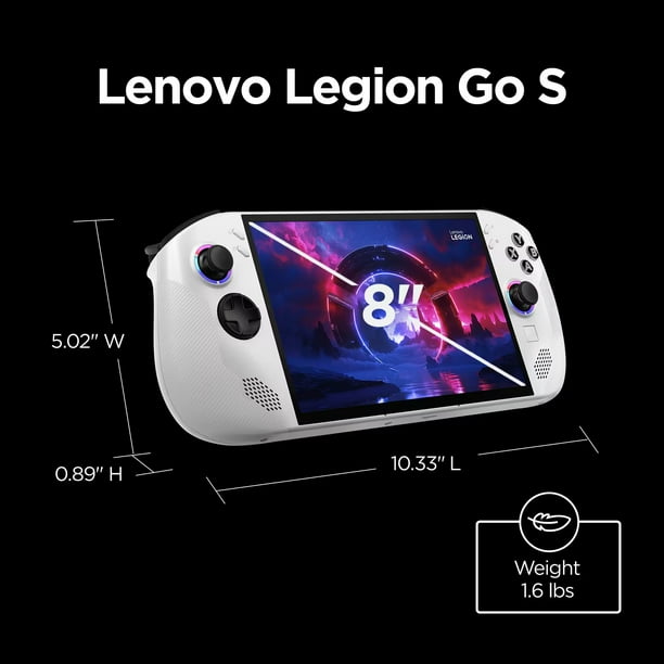 Lenovo Legion Go S 2TB SSD Gaming Handheld 8-inch Touchscreen