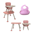 thumbnail image 1 of Amulay Silla Alta Periquera NUBA 7 En 1 - Rosa, 1 of 4