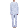 thumbnail image 4 of Niceyoeuk Women’s 2 Piece Pajama Set Long Sleeve Floral Print Pocket Shirt + Pants Set Loungewear, 4 of 10