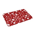 thumbnail image 4 of KLL Red Christmas Cheer. Print Front Door Mat Indoor Outdoor Entrance, Non-Slip Mat All-Weather Doormat Indoor Outdoor Rug Patio Porch Entryway Mat, 23.6''x15.7'', 4 of 7