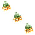 thumbnail image 1 of 10 Piezas de Flores Artificiales Wosthever Naranja, 1 of 6