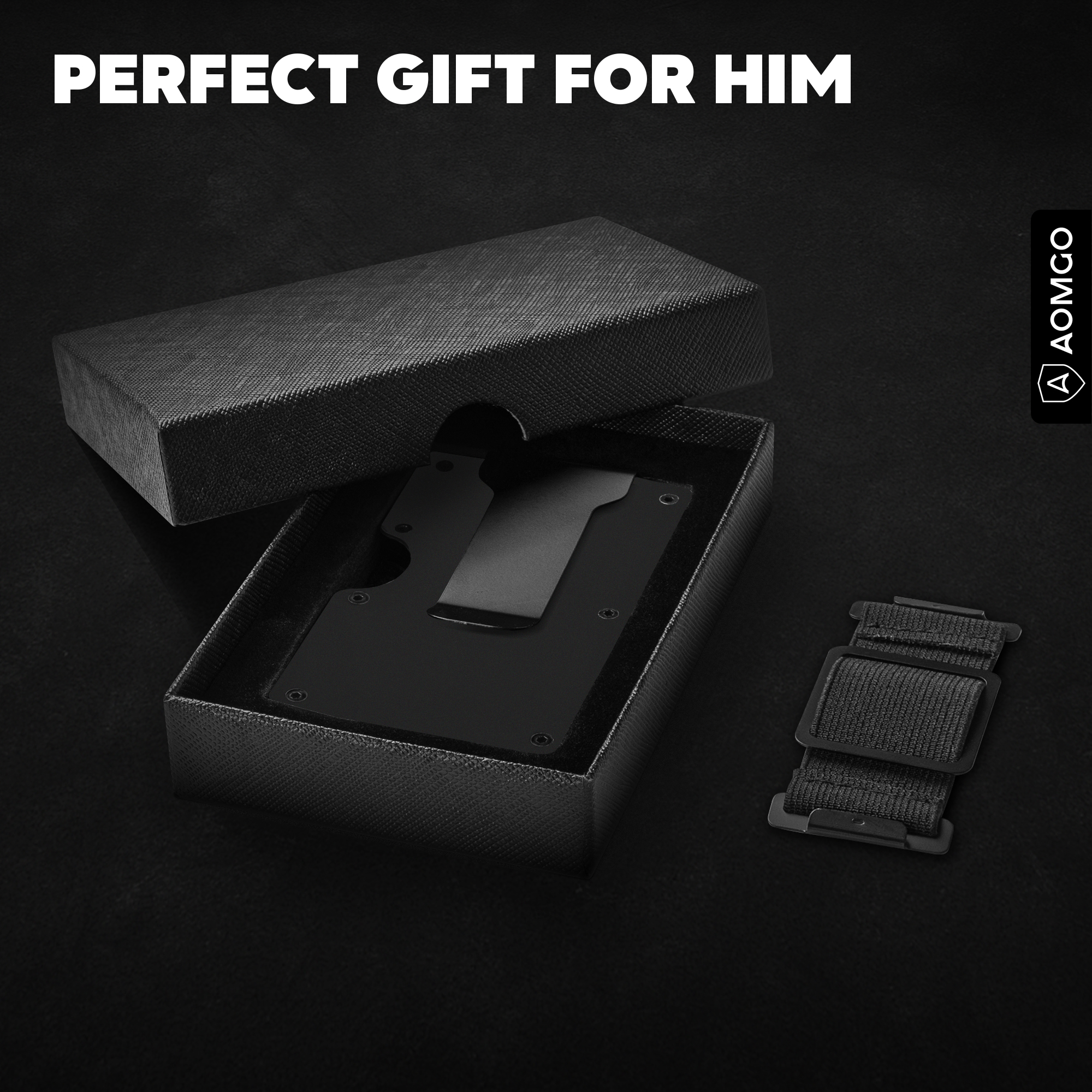 Aomgo Slim Wallet for Men with RFID Blocking photo 8