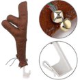 thumbnail image 3 of 4 Picese Christmas Car Deer Reindeer Antlers Vehicle With Red Nose Antlers Tail Jingle Bells Car Costume Kit For Xmas Decoration Festival Gift Present, 3 of 4