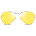 thumbnail image 3 of Pro Acme Gafas de sol polarizadas clásicas de aviador para hombres y mujeres con protección UV400, 3 of 5