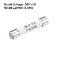 thumbnail image 4 of Unique Bargains Ceramic Cartridge Fuses 2A 250V Ceramic Fuses Fast Blow for Amplifier Energy Saving Lamp Ballast 10 Pcs, 4 of 6