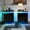 18" Black, variant on BaPiPro LED Nightstand Set of 2, Modern LED End Table with 2 Drawers, Bedside Table with Lighting for Bedroom, Living Room, Black