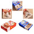 thumbnail image 2 of Pet Resting Hideaway Bed House Condo Plush for Small Large Pet Warm Bed Nest for Dogs Cats Cave Plush Red L, 2 of 4