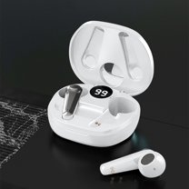 Oggfader Wireless Earbuds Wireless Earbuds Bluetooth Headset Less Latency In Ear Noise Cancelling Sport Wireless Headset White