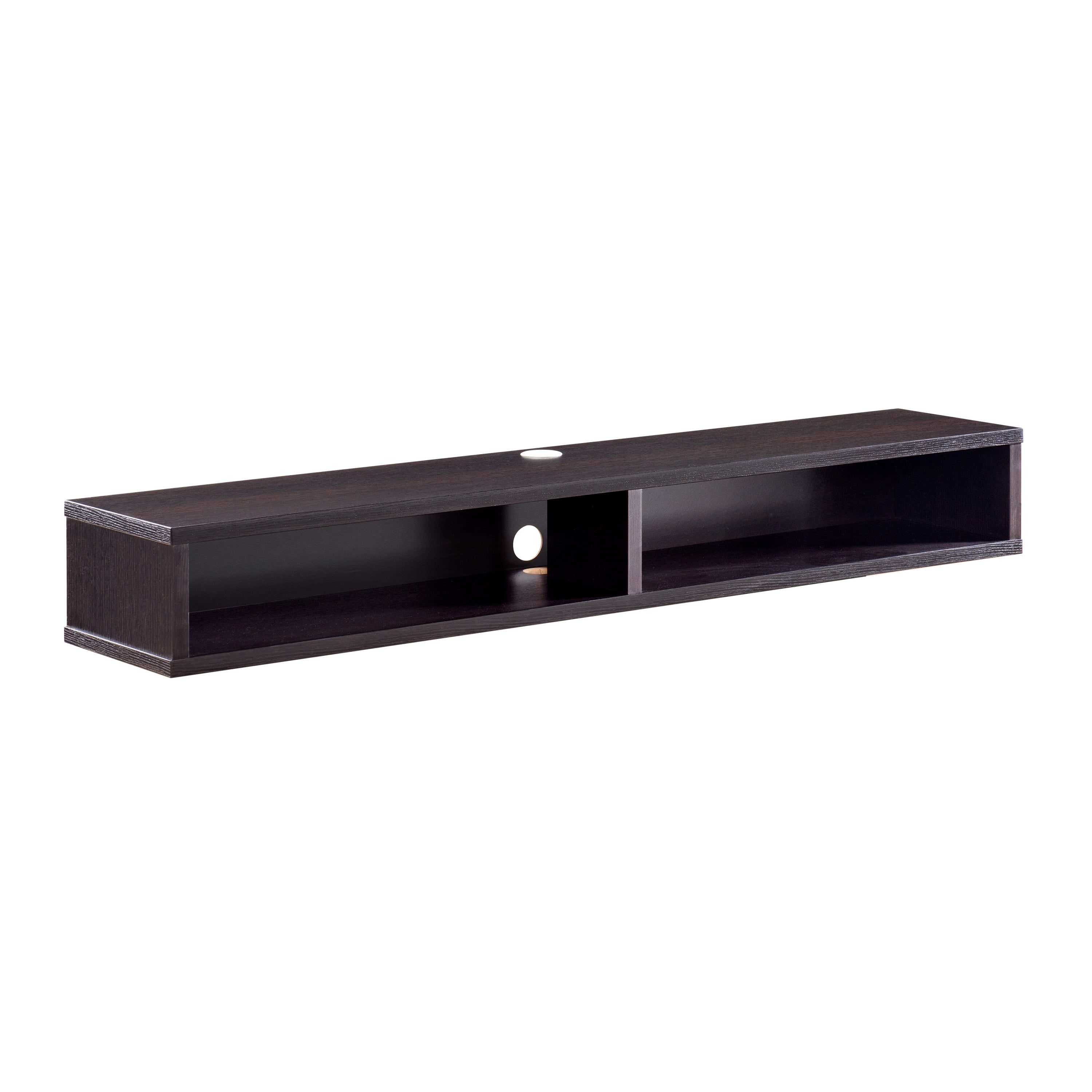 Furniture of America Evaine 2-Shelf TV Stand, 60", Cappuccino