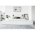 thumbnail image 2 of Tirza Luxury Distressed Ornamental Rug, Gray/Teal Blue, 4ft x 6ft Accent Rug, 2 of 7